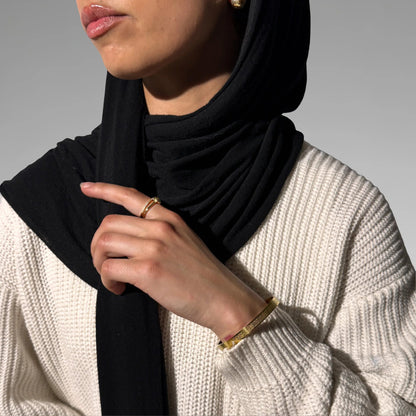 سوار آية الكرسي من الفولاذ المقاوم للصدأ مع لمسة نحاس للرجال والنساء
